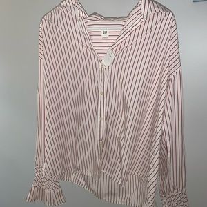 Button-up with Fun Sleeves